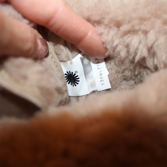 NEW ADIRONDACK III WOMEN'S WINTER SNOW LEATHER SHEARLING BOOTS TAN - Picture 6 of 12